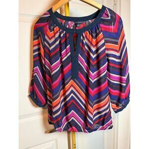 BANANA REPUBLIC SHEER BLOUSE
